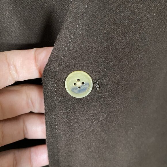 Vintage Jean Paul Germain Waistcoat Mens 4X Brown Cotton Suit Vest Western - Picture 3 of 14